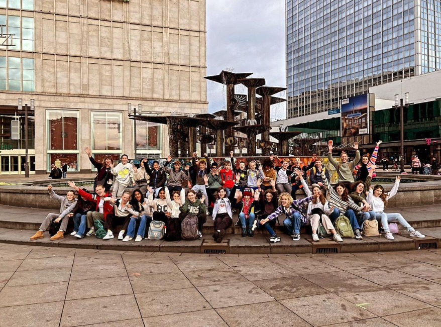 group of students in Berlin