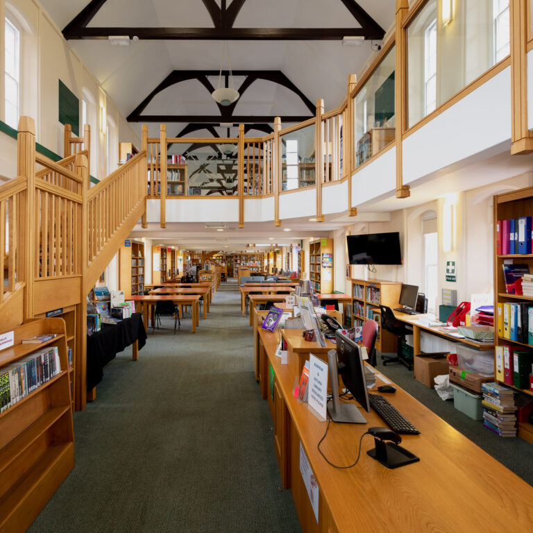 a school library