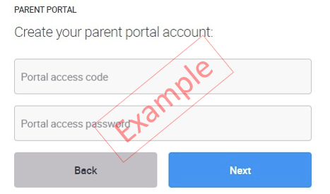 Parent Portal Activation Exeter School