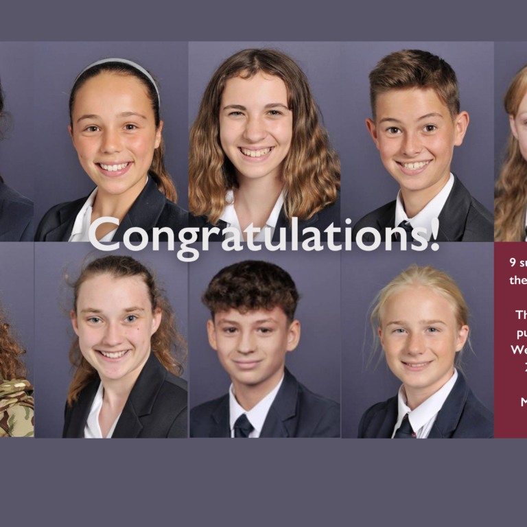 congratulations to students