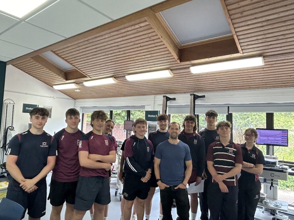 group of students and their tutor