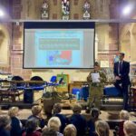 school lesson in church