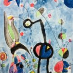 Clemmie watercolour painting