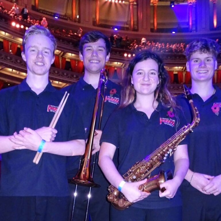 Exeter School musicians at Royal Albert Hall
