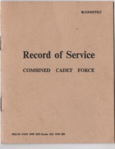 CCF Record of Service