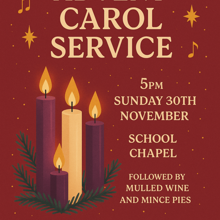 Advent Carol Service poster