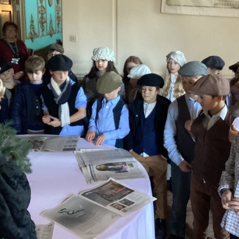 Junior school history trip to Powderham Castle
