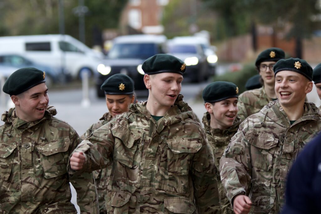 CCF marching photo taken by pupil Alex