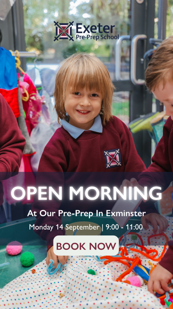 pre prep open morning poster