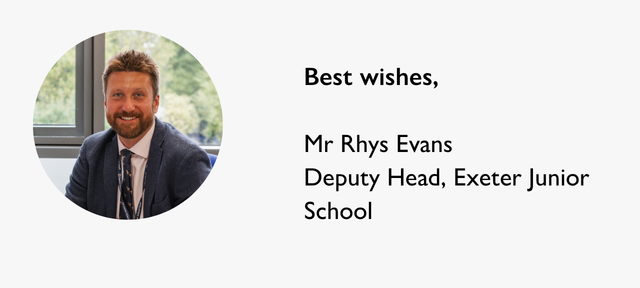Best Wishes For The Weekend 1 – Exeter School
